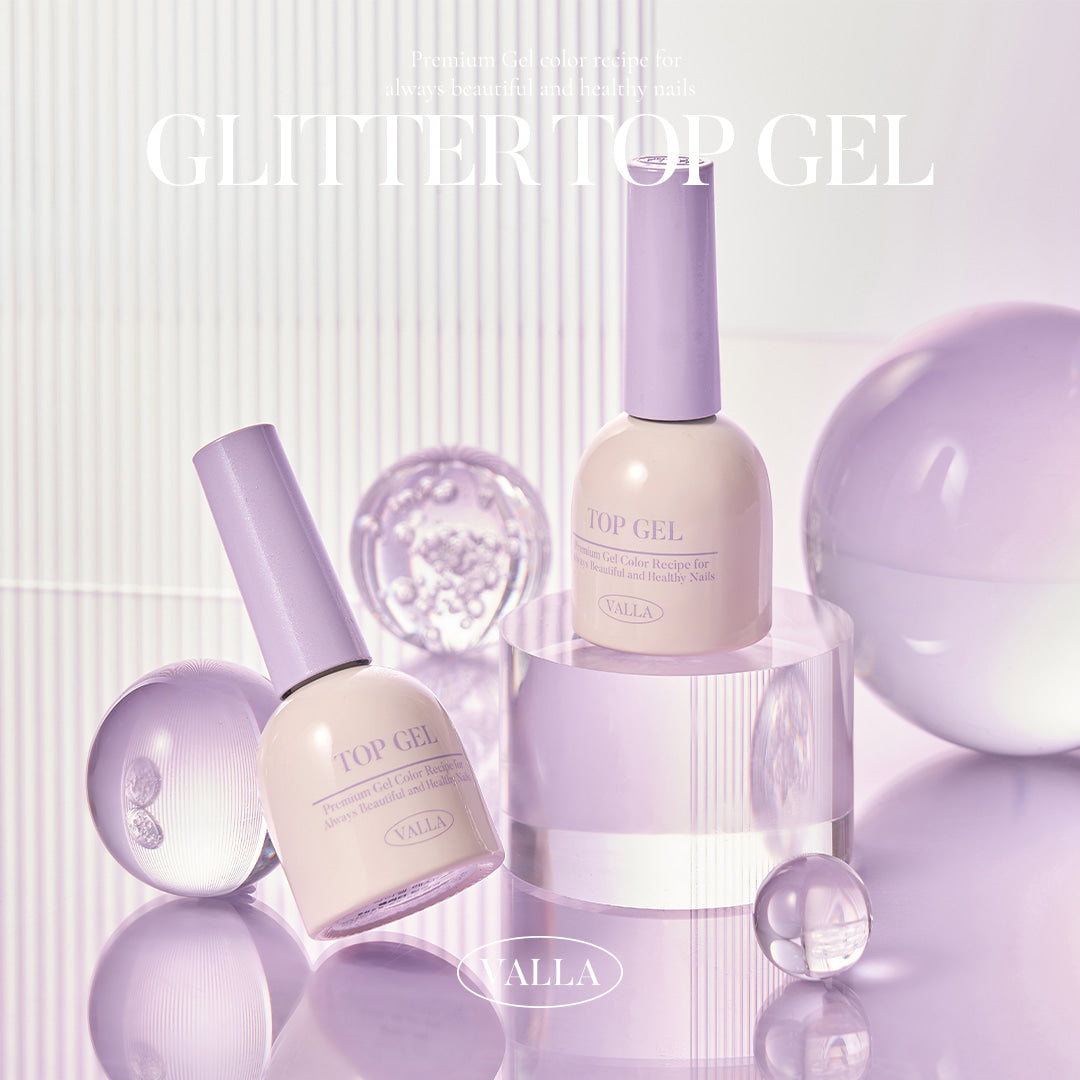 VALLA - Glitter Top Gel