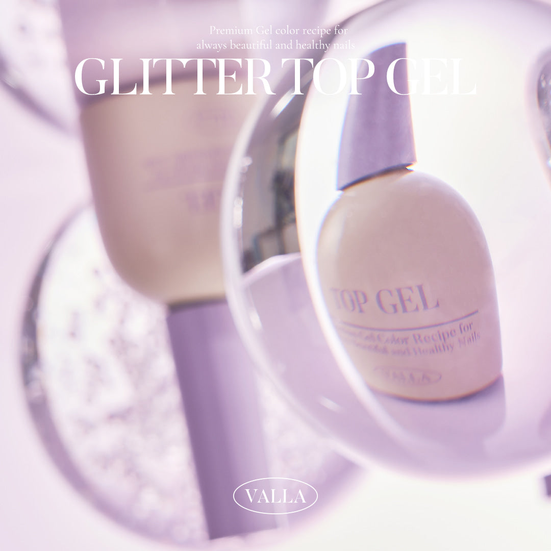 VALLA - Glitter Top Gel