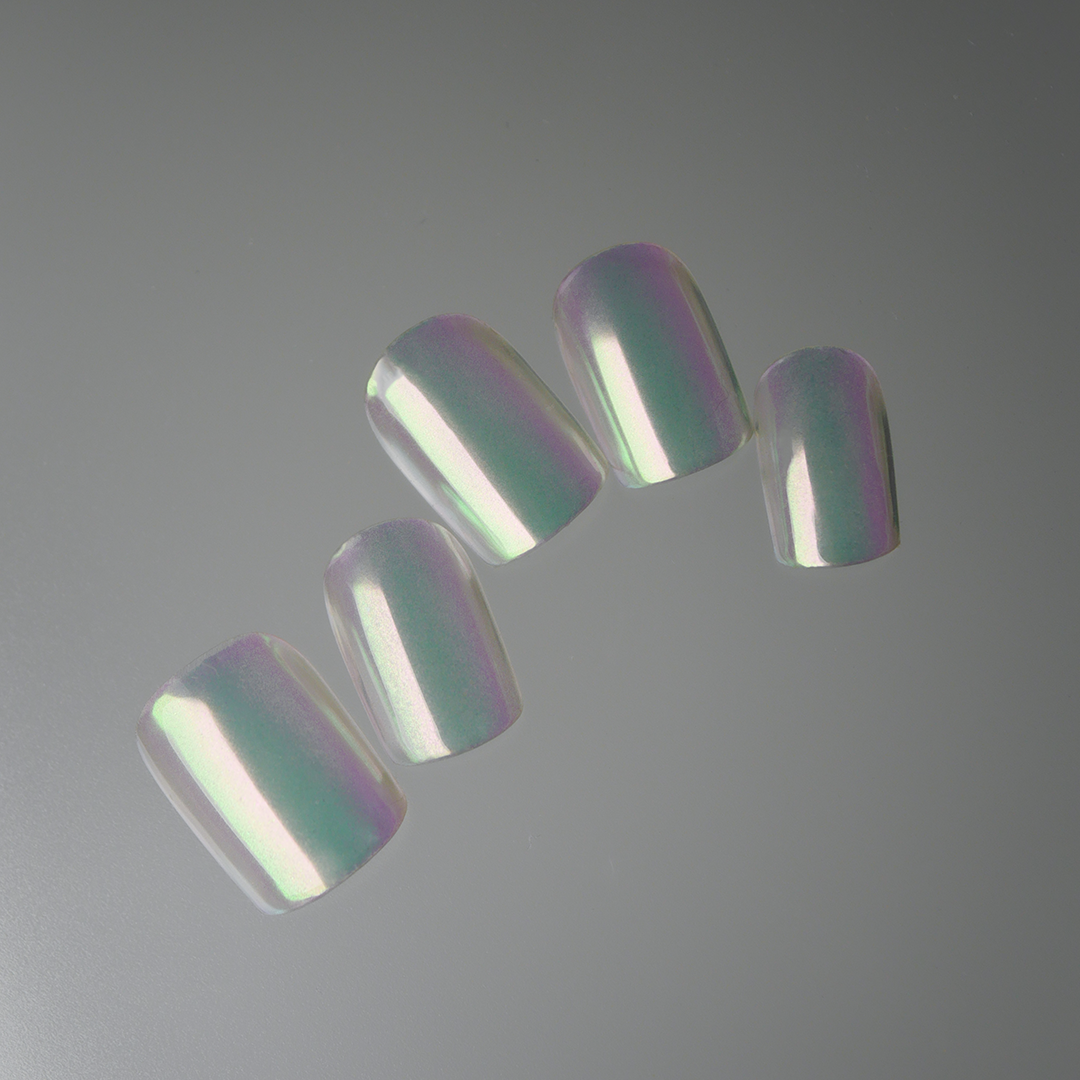 Ungu Nails - GiU Pearl Aurora Powder (MABE Green)