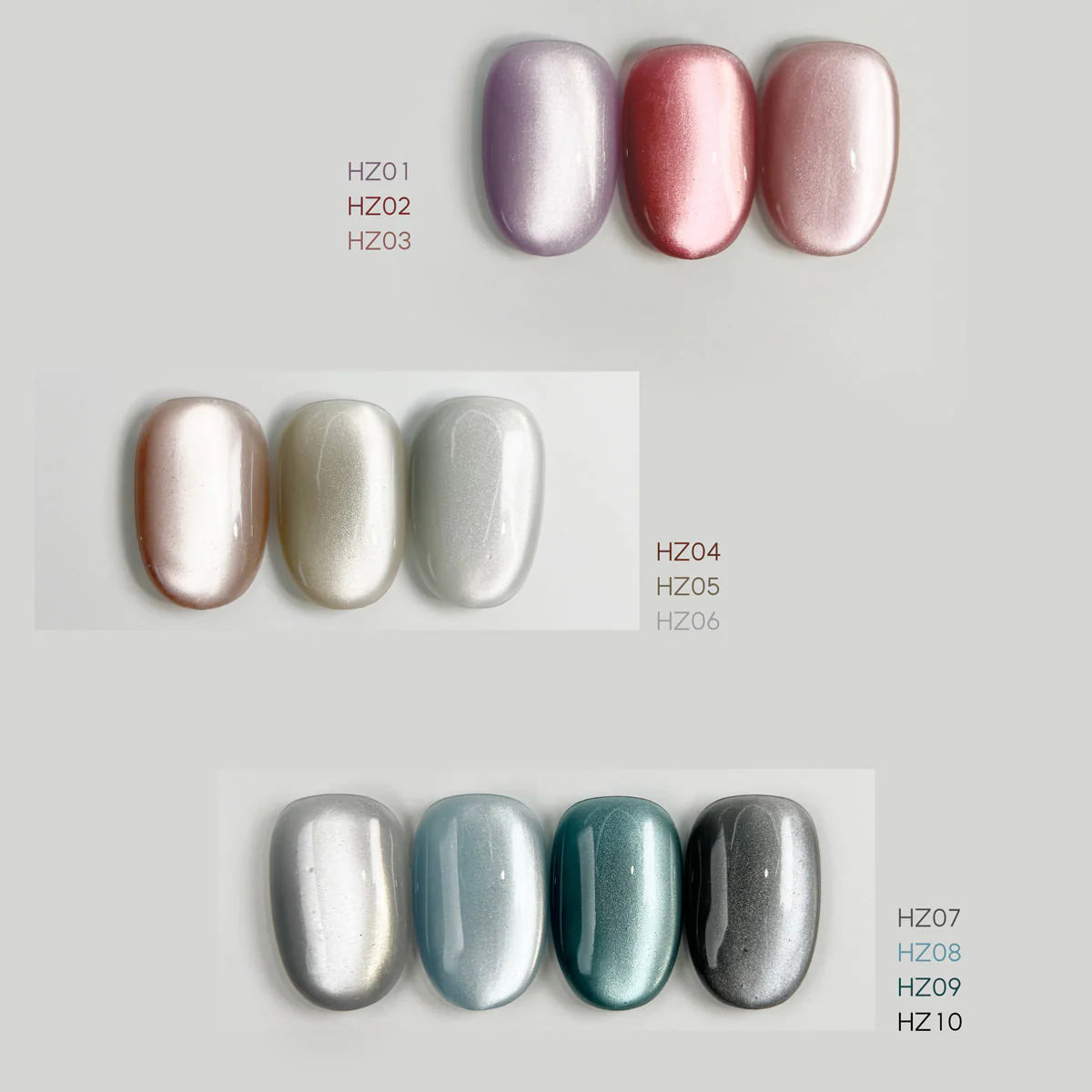 Mithmillo Signature Polish Gel Hazy Magnetic Series (10 Types HZ01-HZ10)