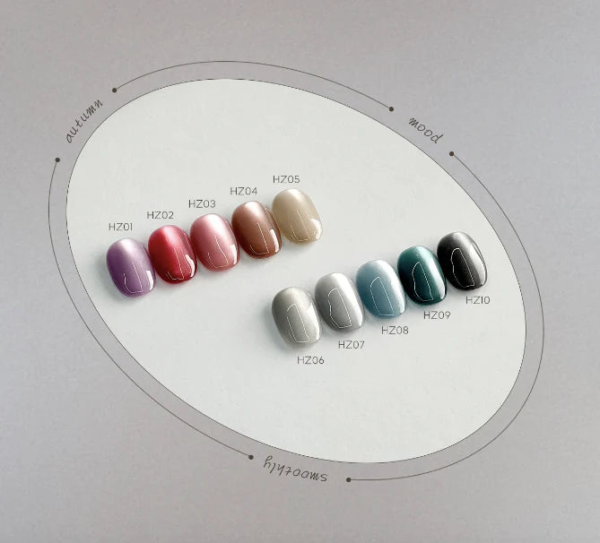 Mithmillo Signature Polish Gel Hazy Magnetic Series (10 Types HZ01-HZ10)