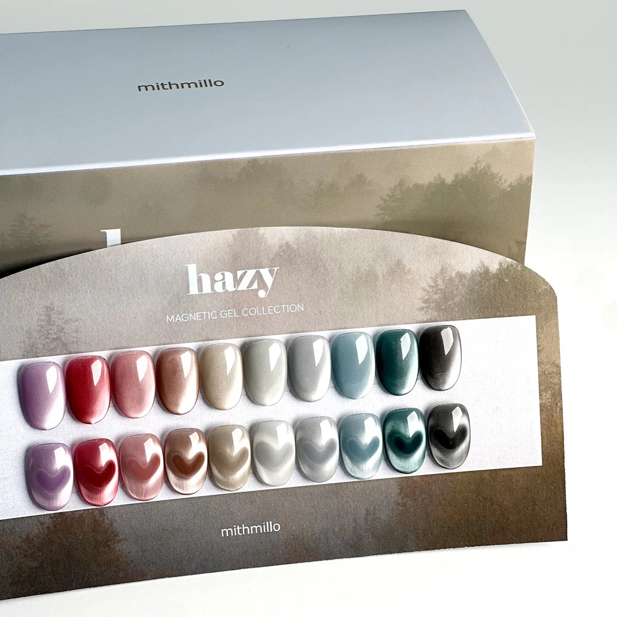 Mithmillo Signature Polish Gel Hazy Magnetic Series (10 Types HZ01-HZ10)