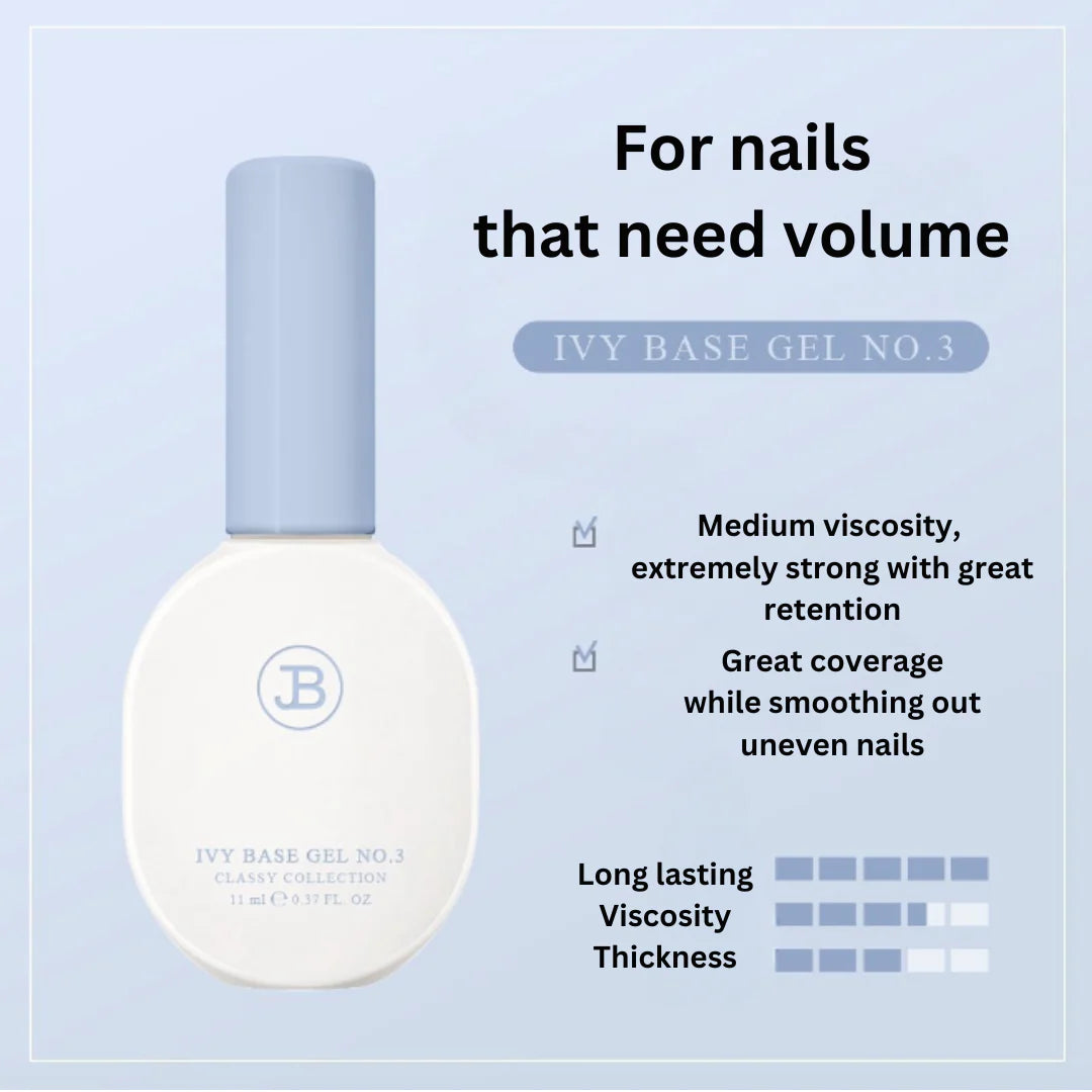 JIN.B - Ivy Base Gel (3 Types)
