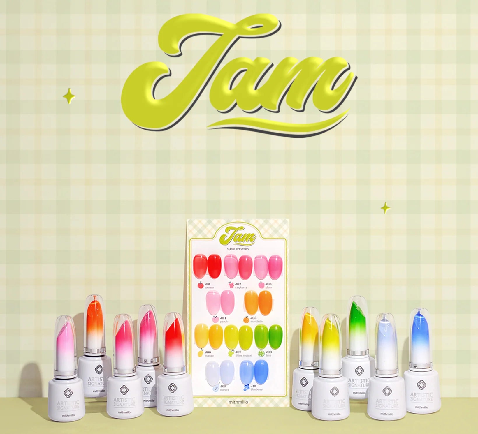 Mithmillo Signature Polish Gel Jam Series (10 Types J01-J10)