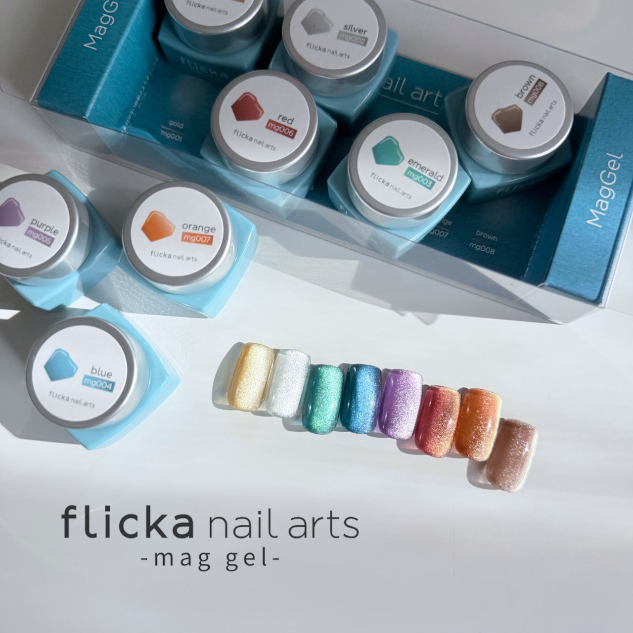 Flicka Nail Arts - Mag Gel (mg001-008)