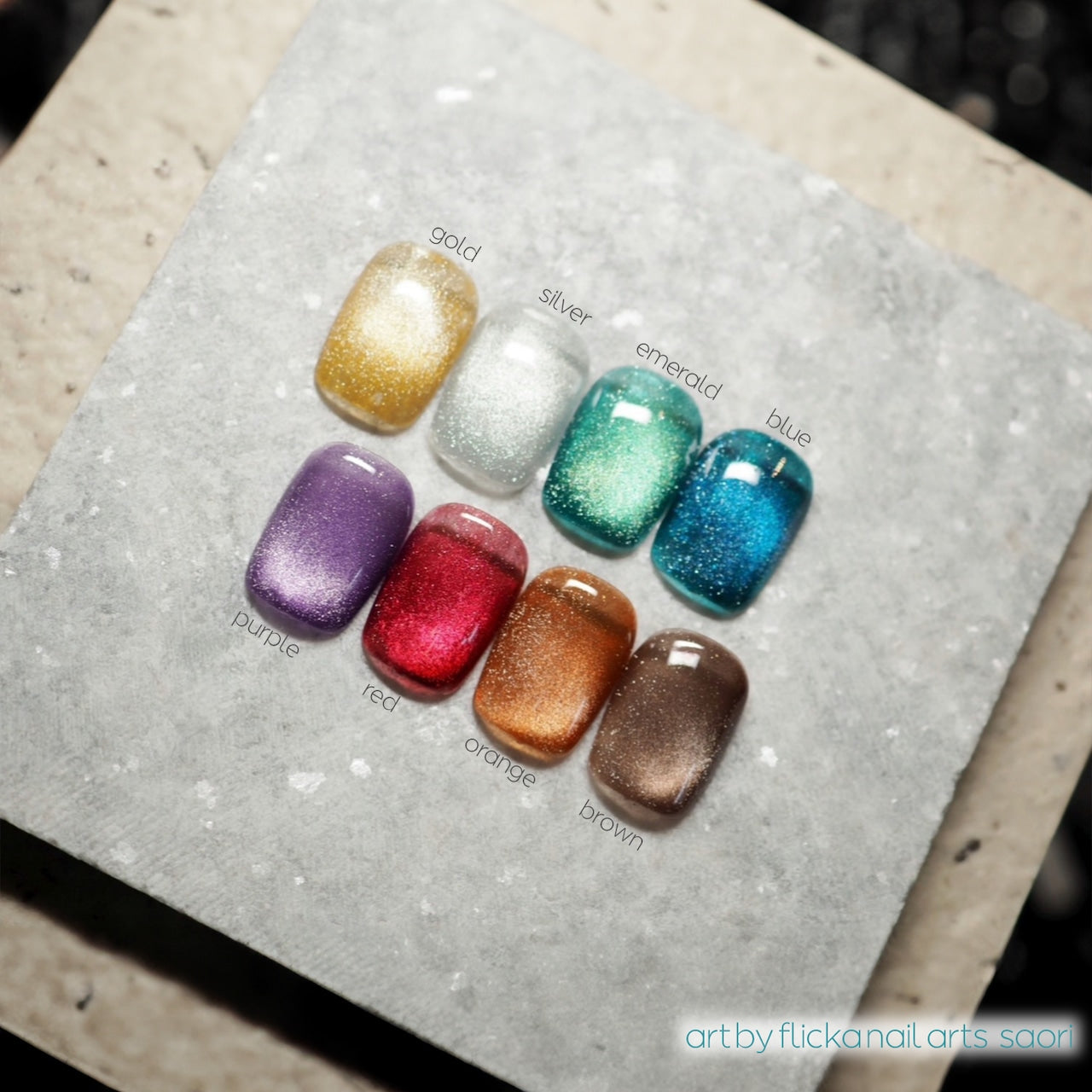 Flicka Nail Arts - Mag Gel (mg001-008)