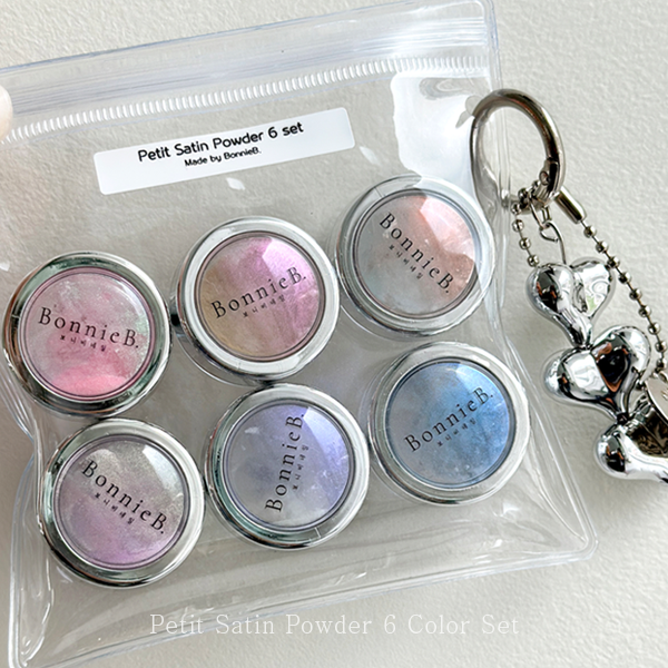 Bonniebee - Petit Satin Powder 6 Color Set