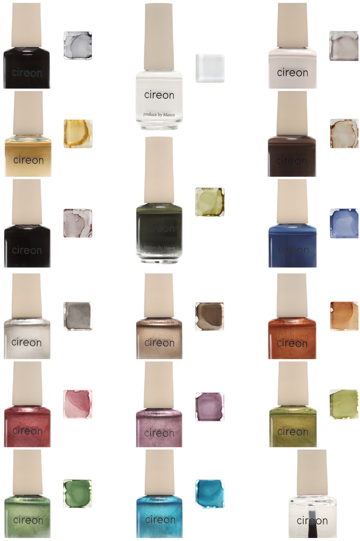 cireon - Color and Metallic Ink Set (16 colors + clear)