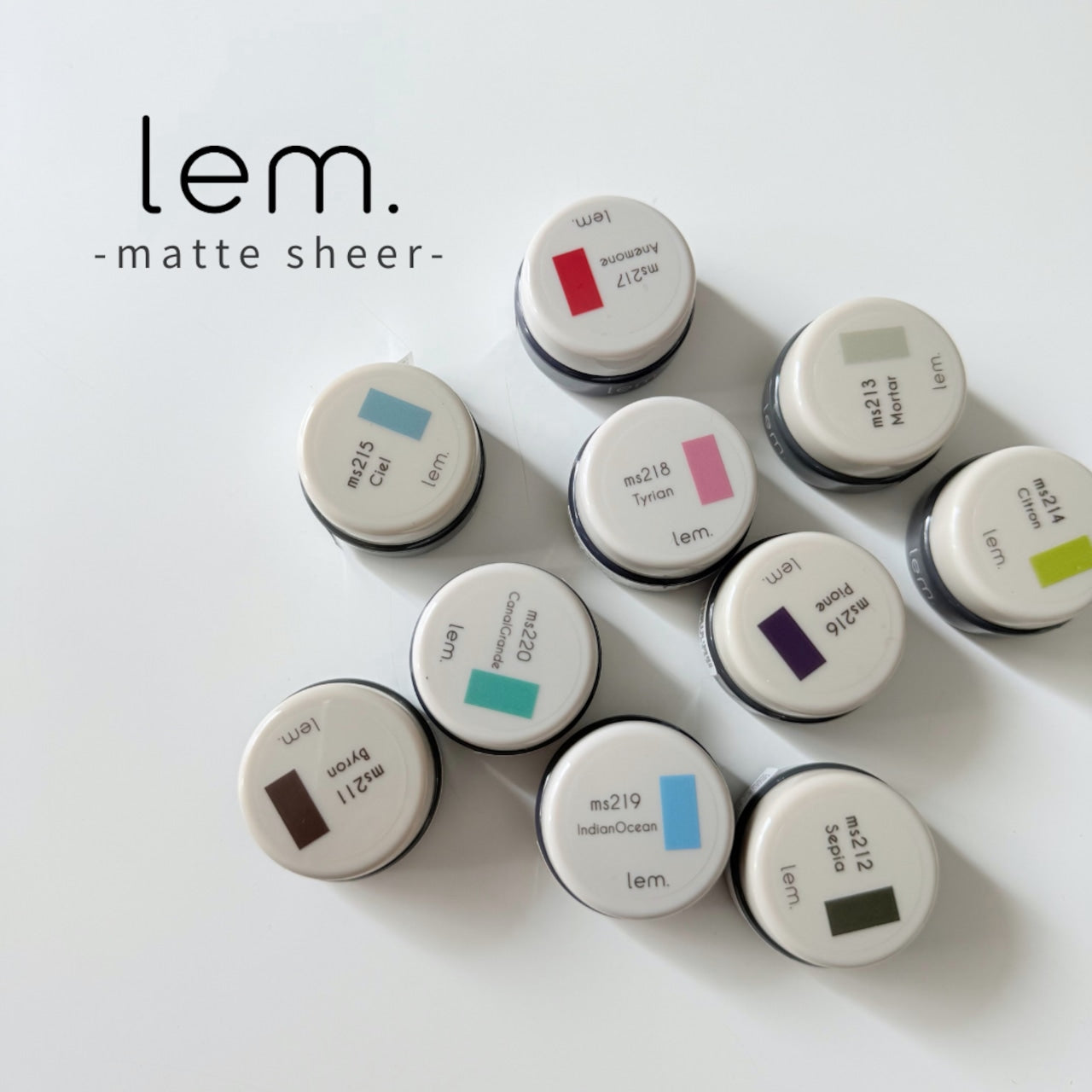 Lem - Color Gels Matte Sheer Series