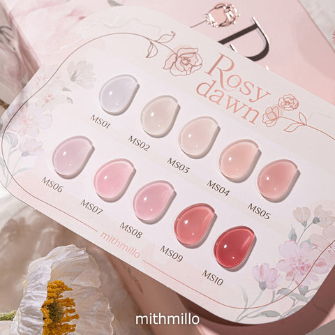 Mithmillo Signature Polish Gel Rosydawn Series (10 Types MS01-MS10)