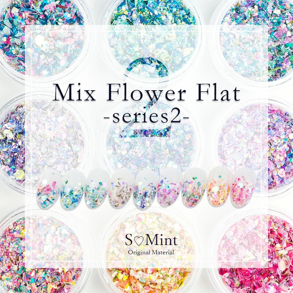 SMint - Mix Flower Flat Series 2 (9 colors)