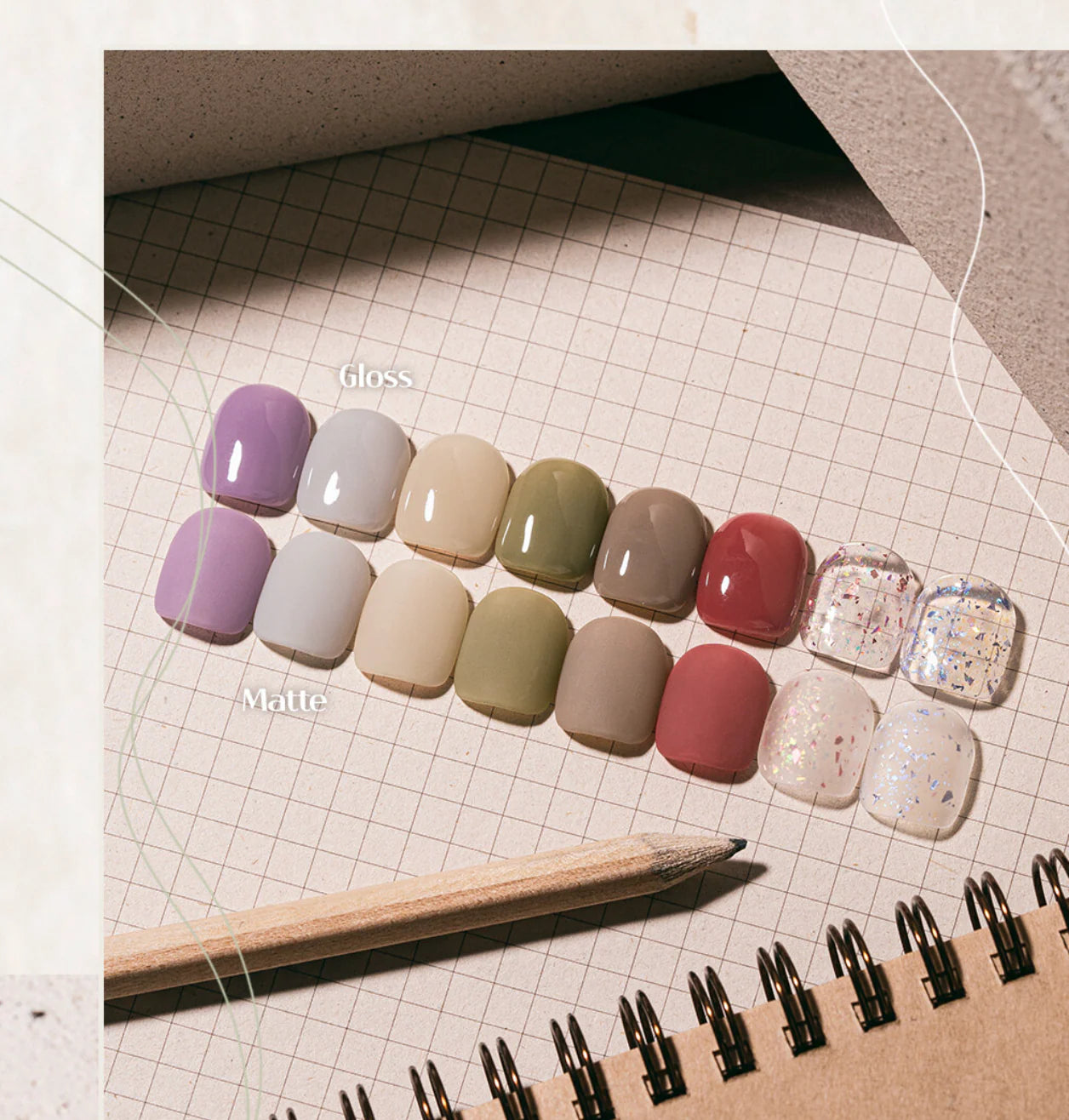 Mithmillo Signature Polish Gel Monologue Series (MO07-MO12+DI01-DI02)