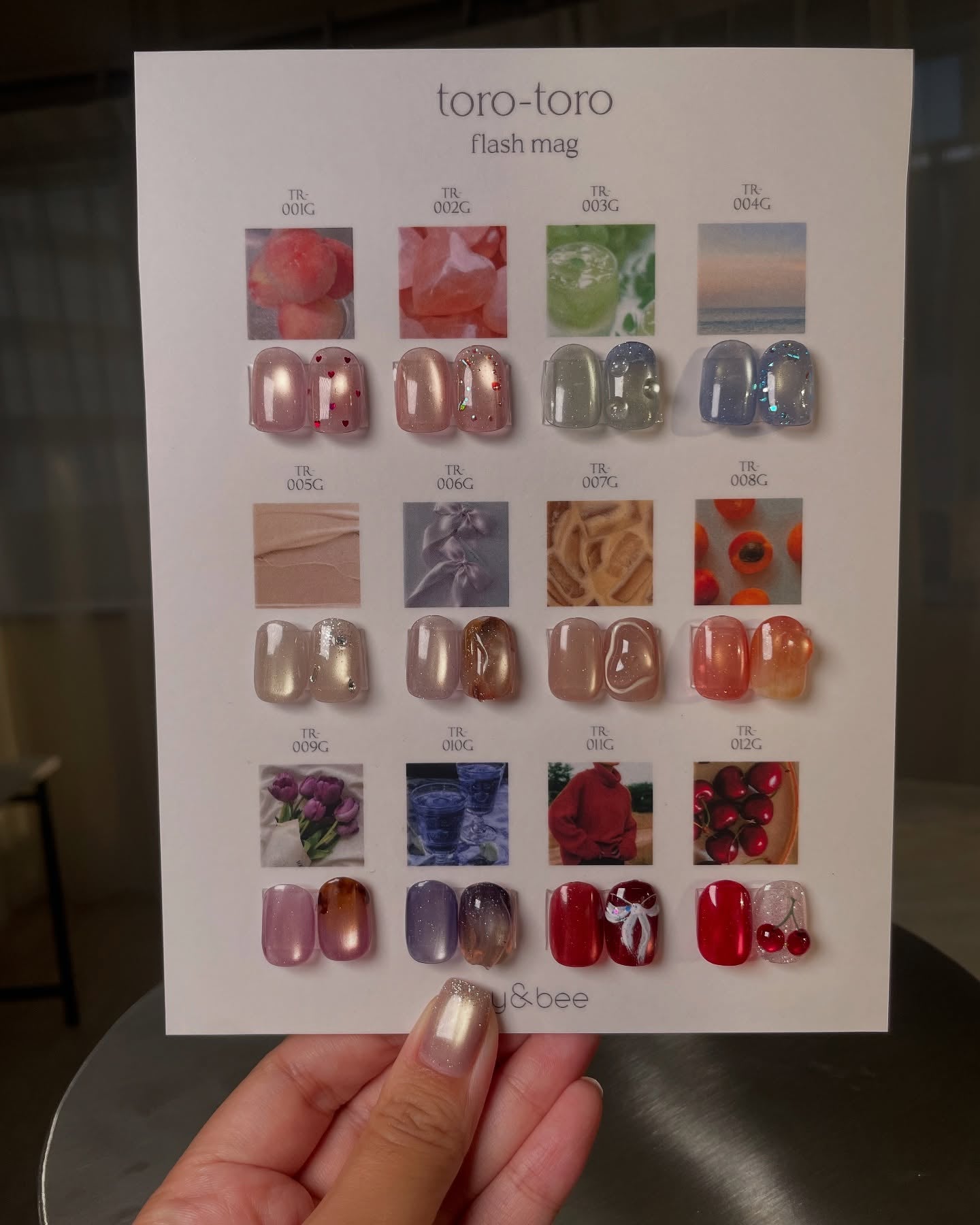 my&bee - Toro Toro Magnet Set (TR-001G to TR-012G)