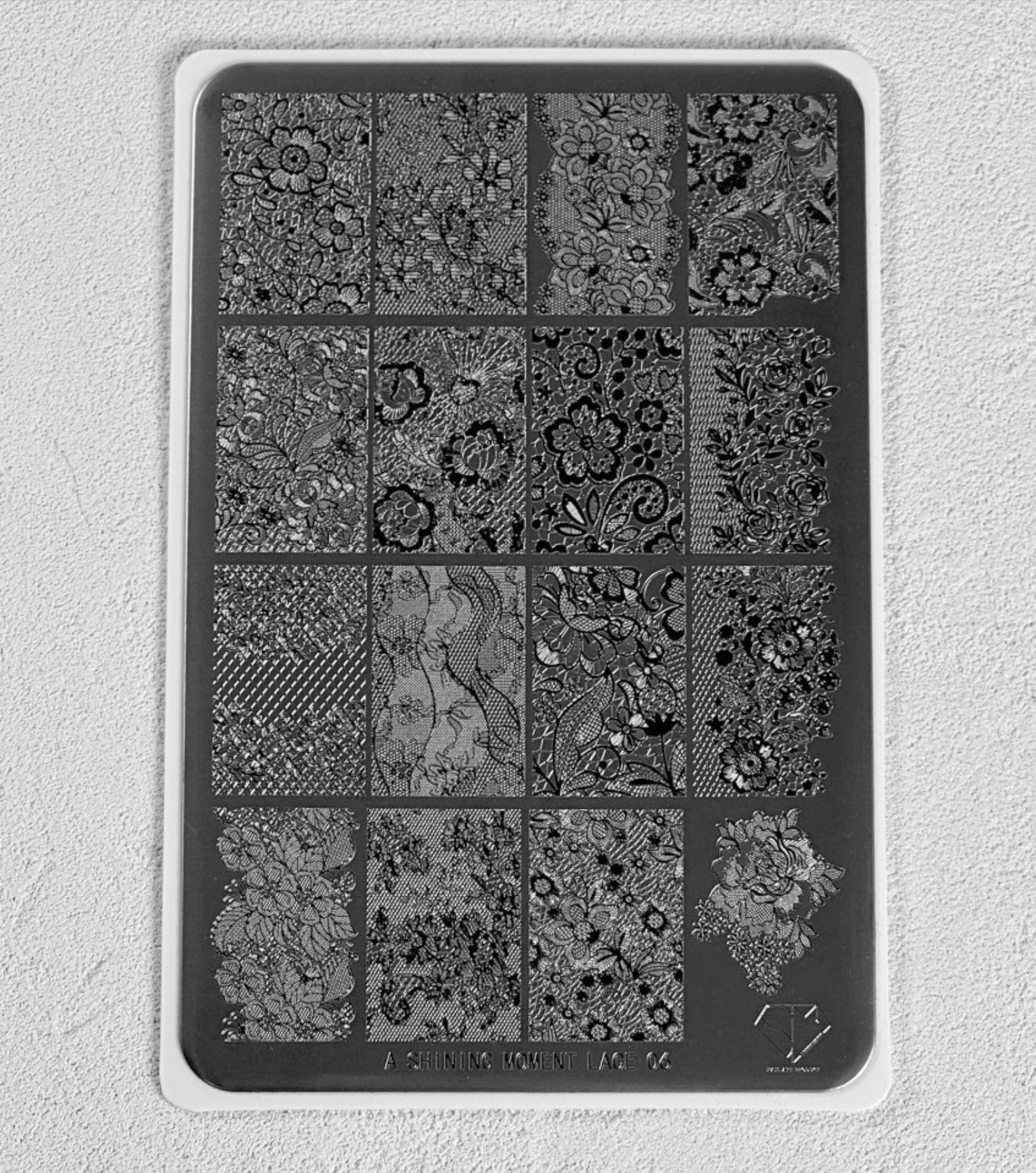 Mithmillo - Nail Stamping Plate - New Lace Art (3 Types)