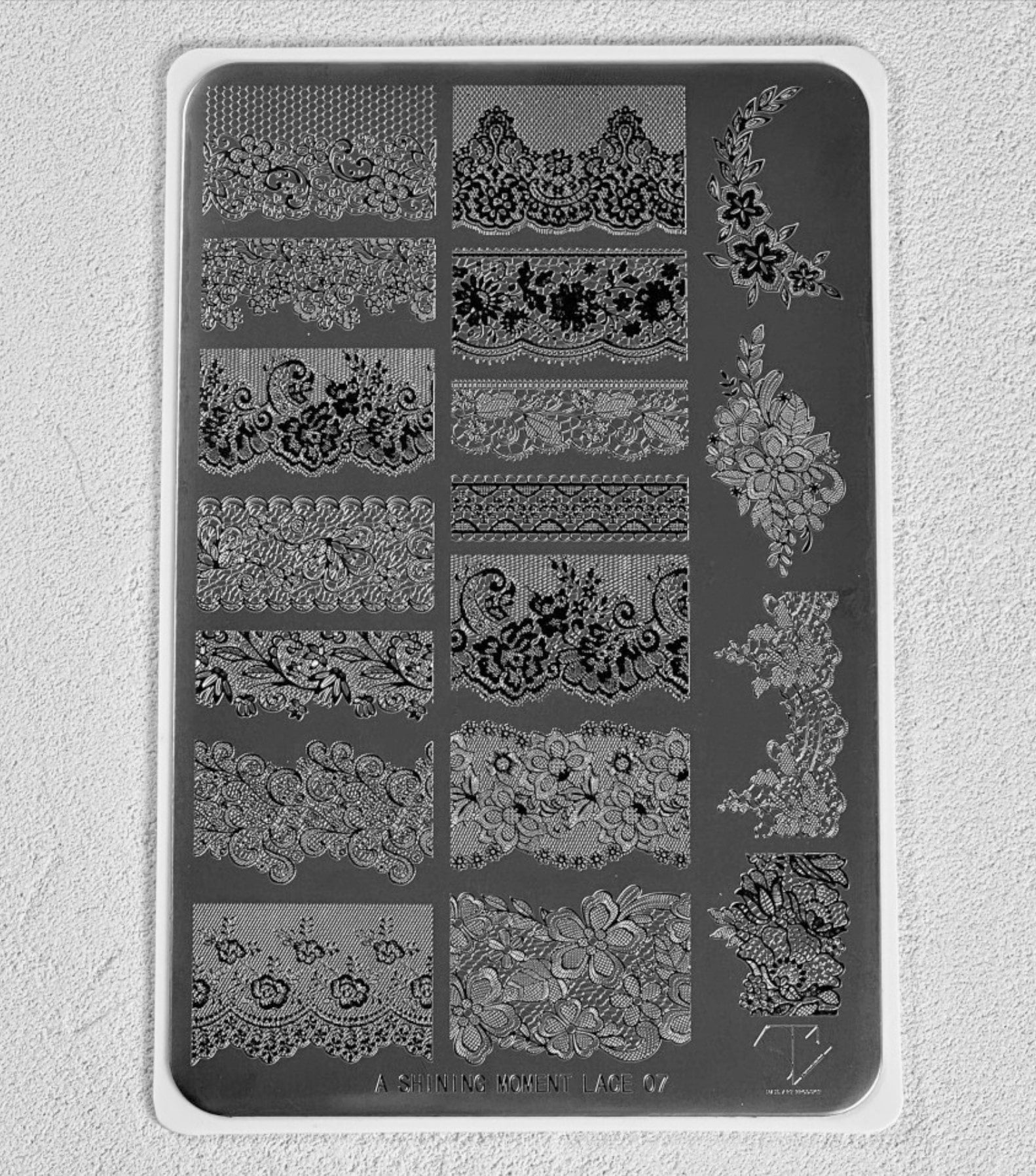 Mithmillo - Nail Stamping Plate - New Lace Art (3 Types)