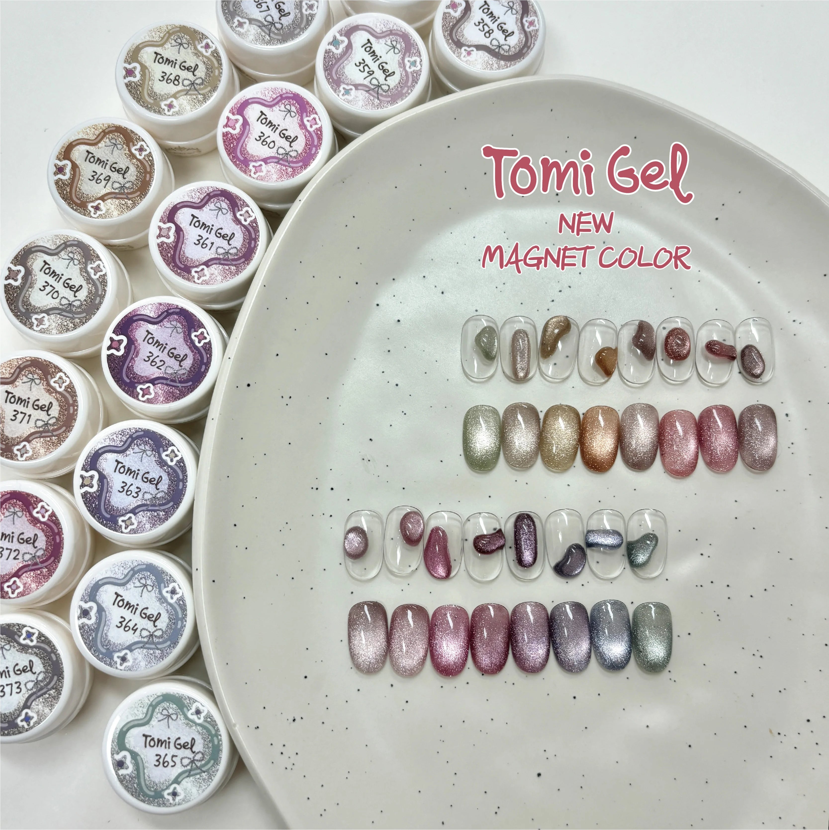 Tominail - New Magnet Color 16 Piece Set