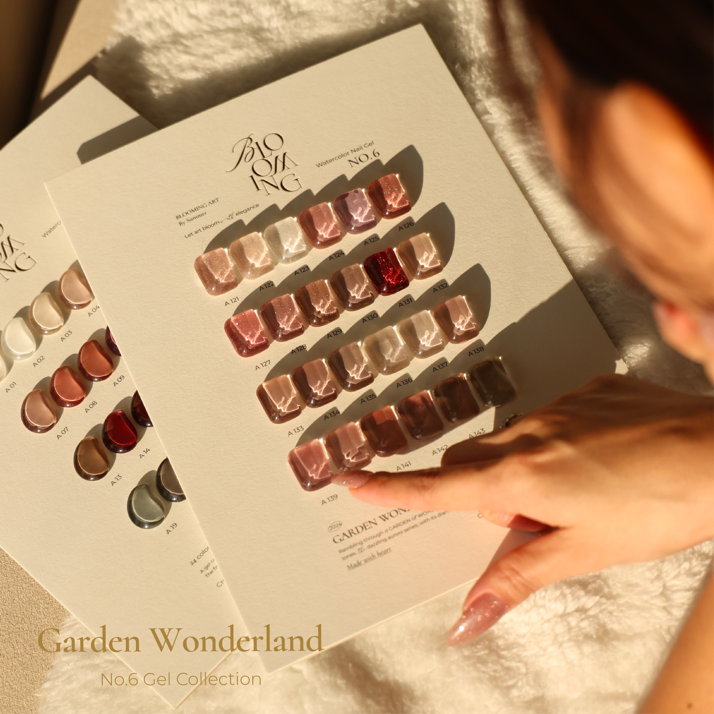 Blooming Nails - No.6 Watercolor Nail Gel Set