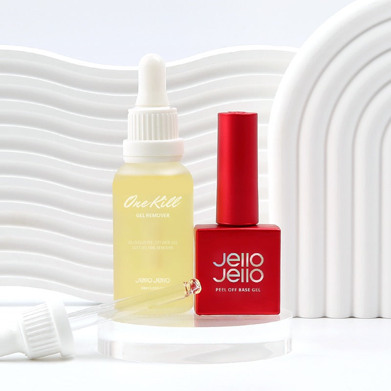 Jello Jello - One Kill Remover + Peel Off Base Gel Set