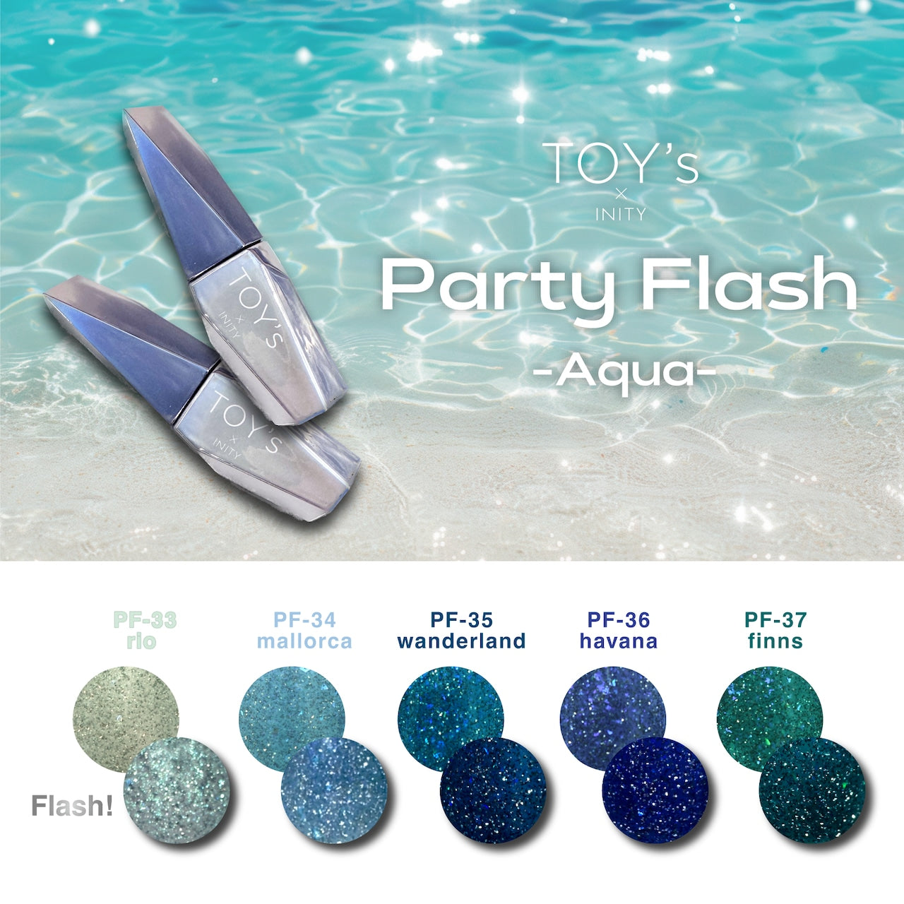 TOY's - Party Flash Aqua
