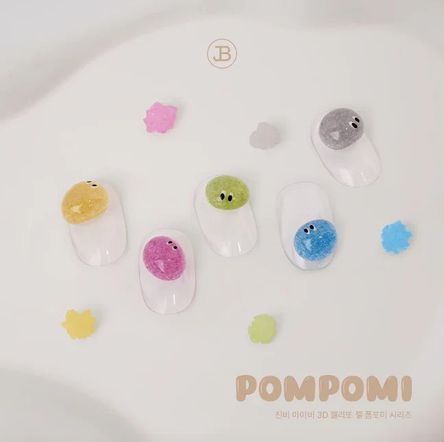 JIN.B - Pompomi Collection (3d embo gel)
