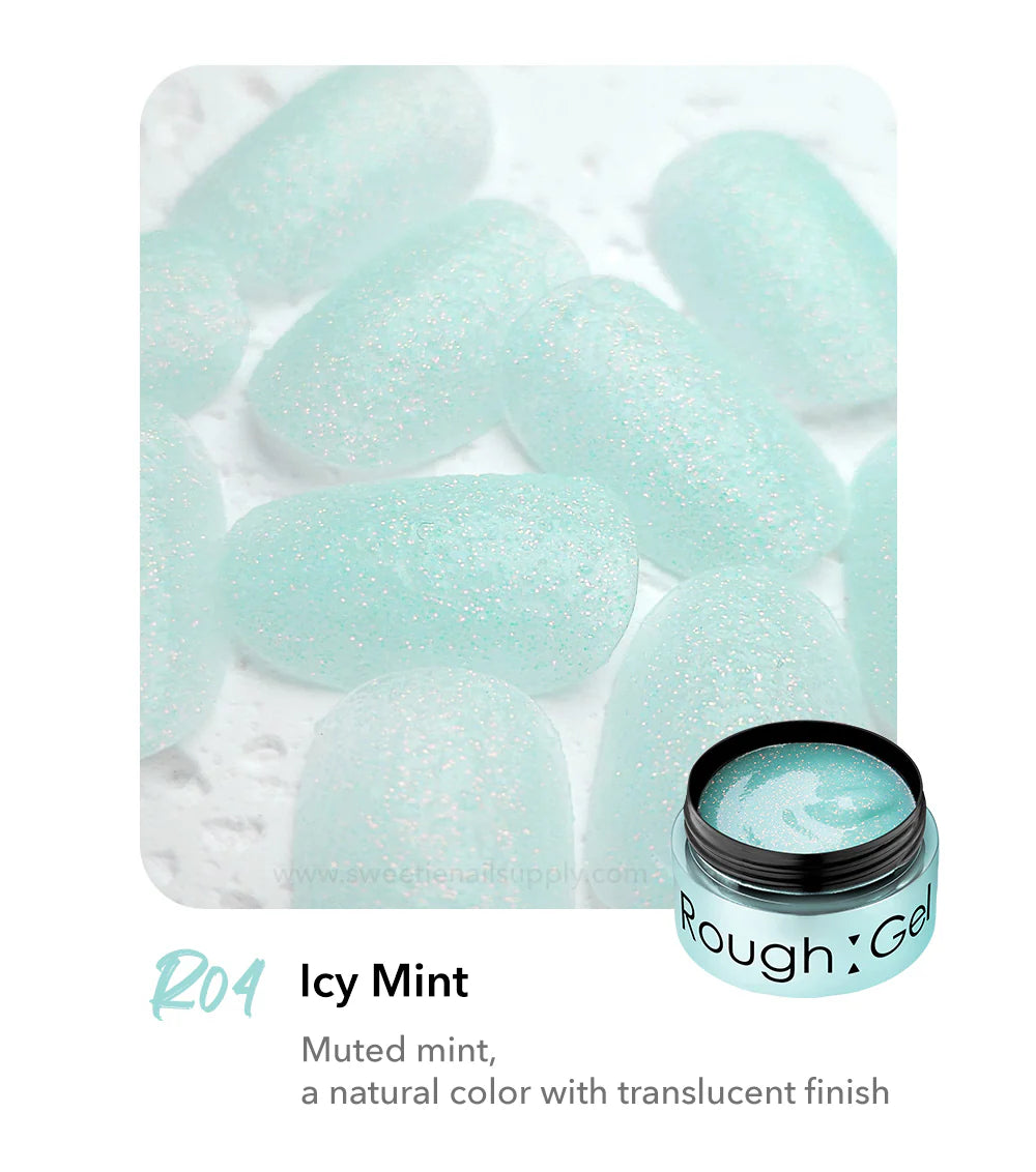 DIAMI - R01-R04 Rough Gel ICY Series (Silver Beam, Beige, Purple, Mint)