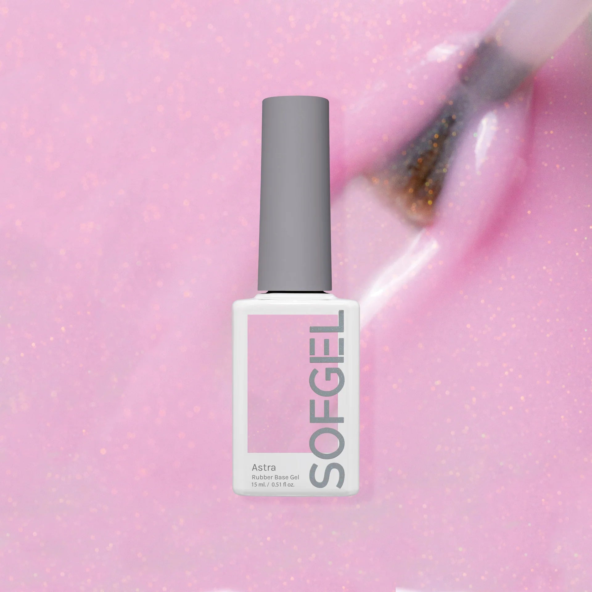 Sofgel - Cosmic Rubber Base Gel - Set of 6 Colors