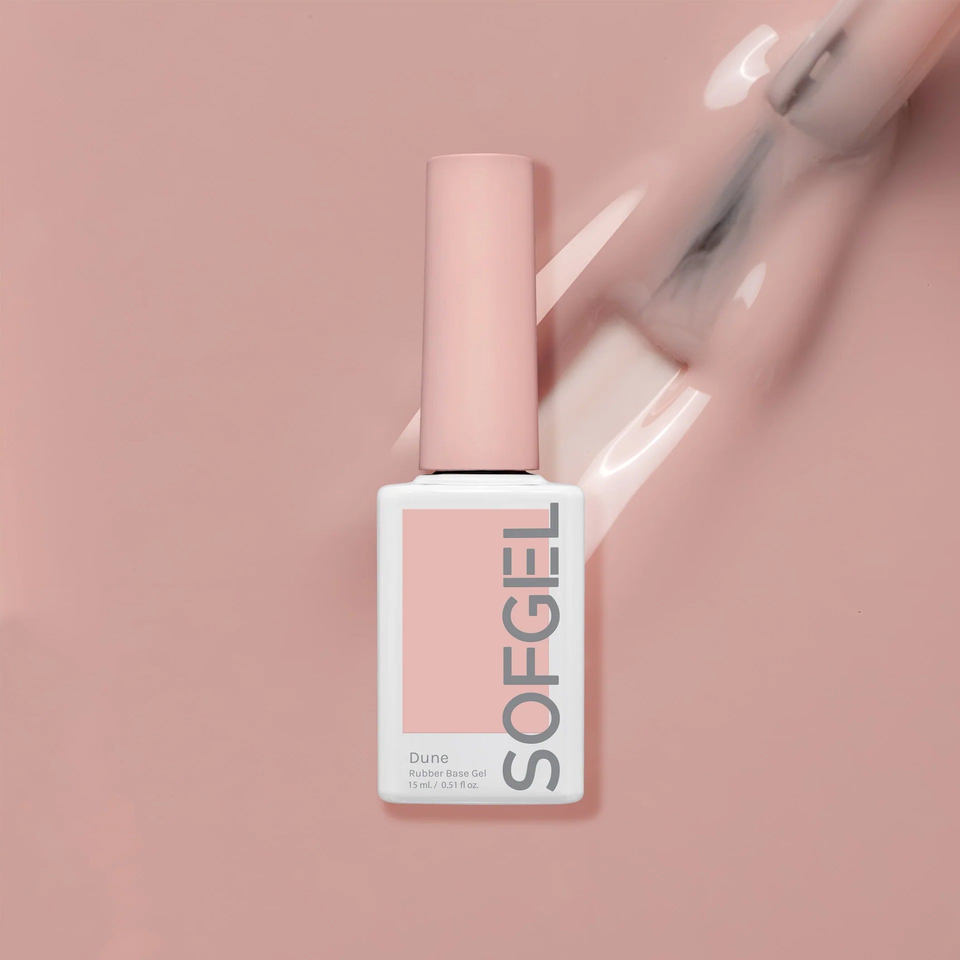 Sofgel - Nude Rubber Base Gel - Set of 6 Colors