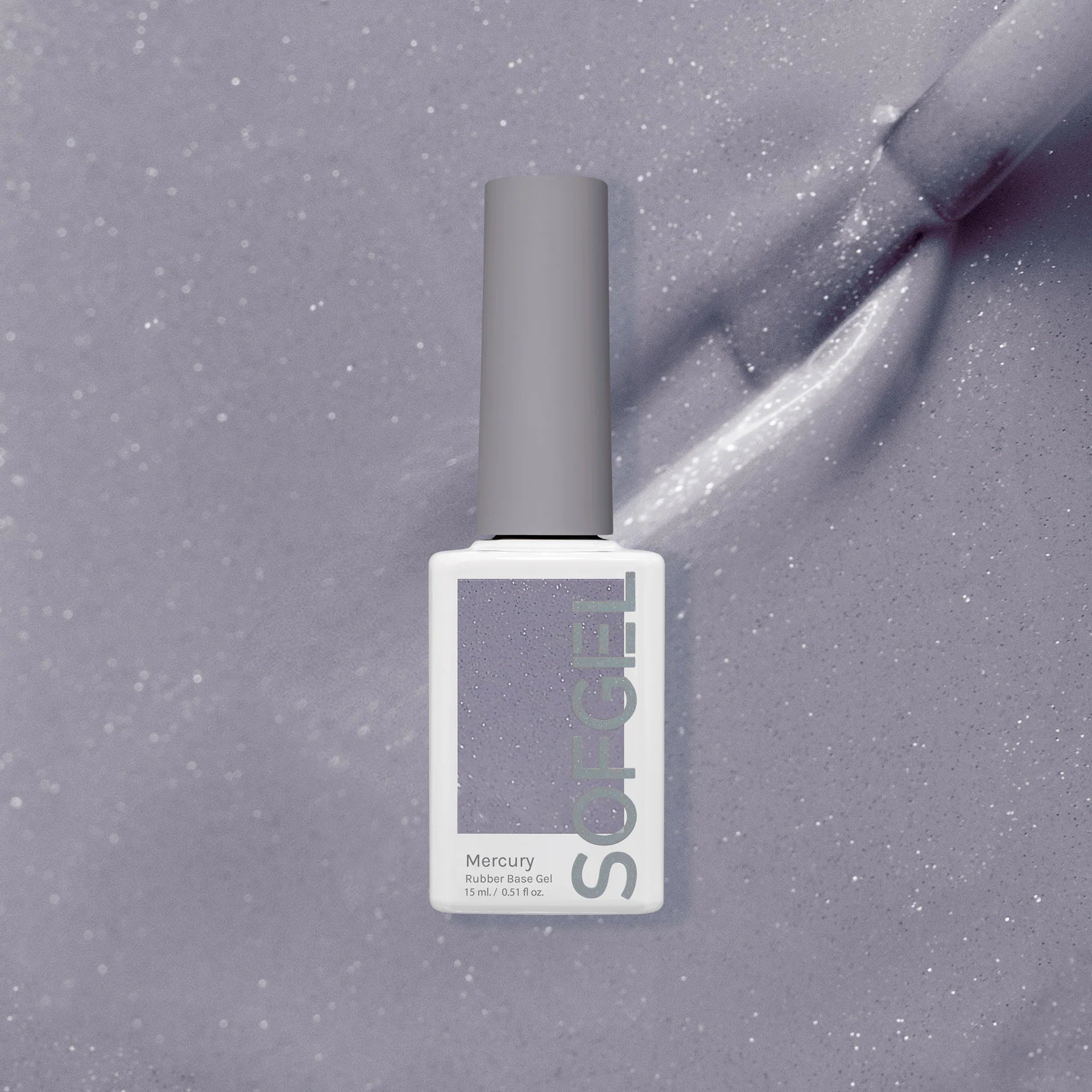 Sofgel - Cosmic Rubber Base Gel - Set of 6 Colors