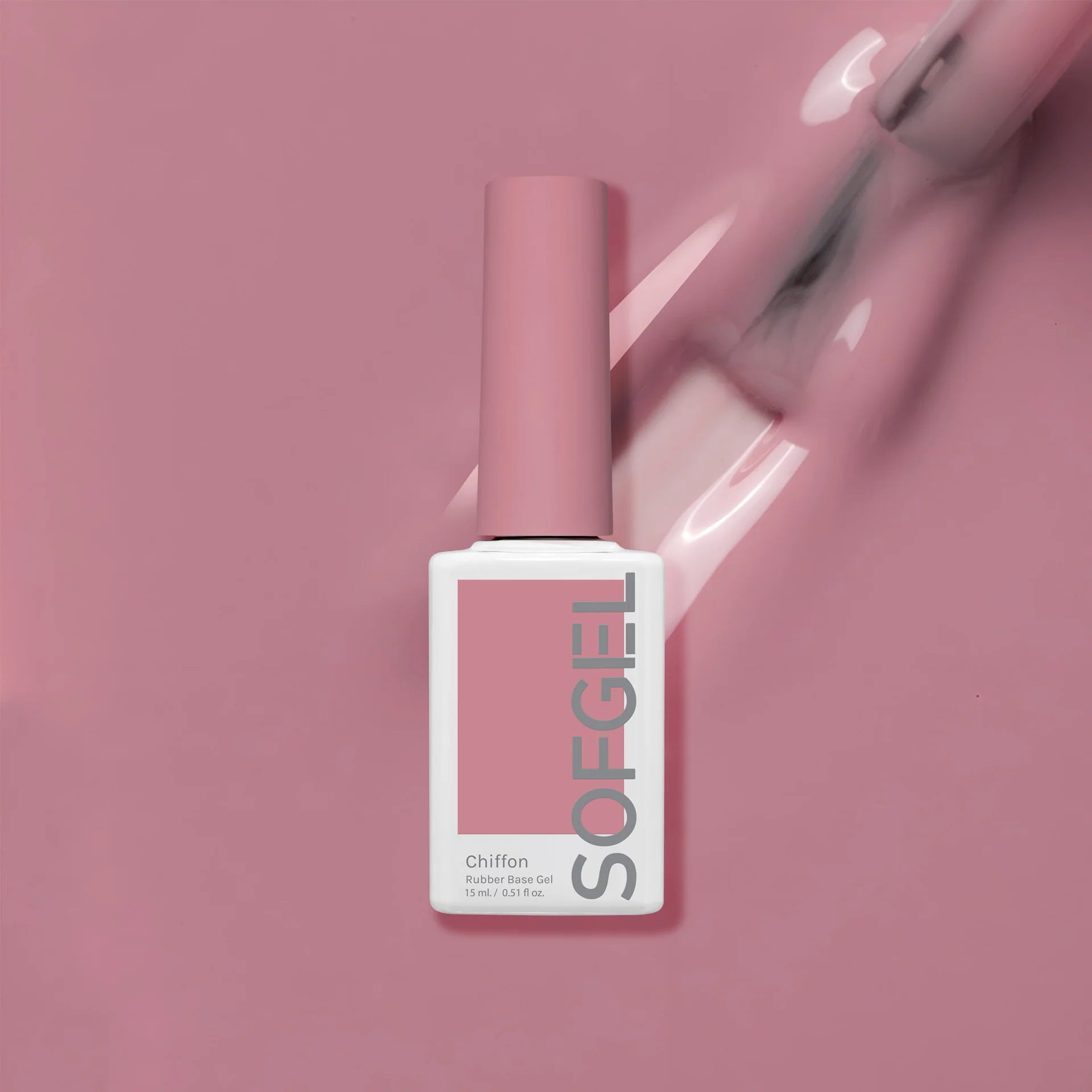 Sofgel - Nude Rubber Base Gel - Set of 6 Colors