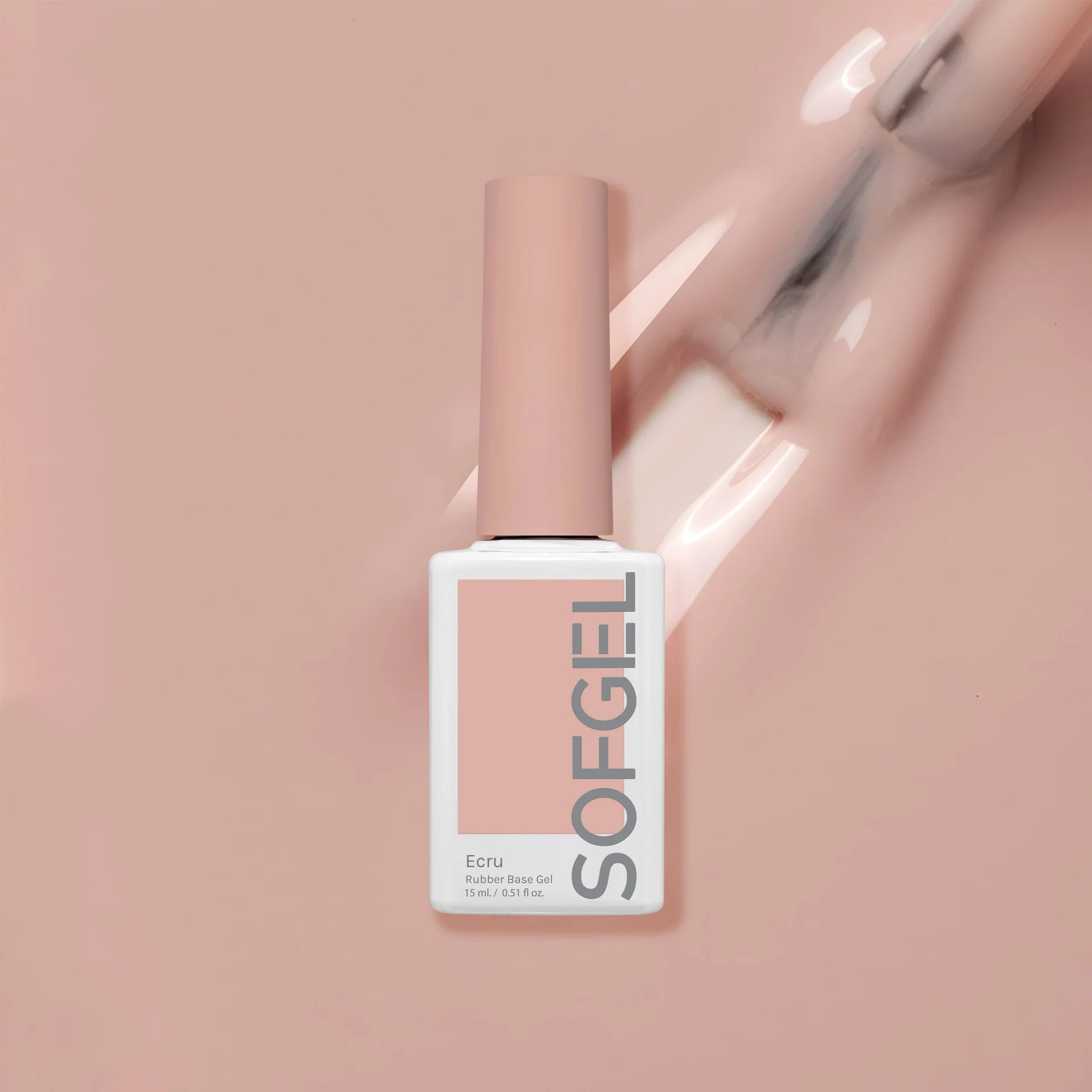 Sofgel - Nude Rubber Base Gel - Set of 6 Colors