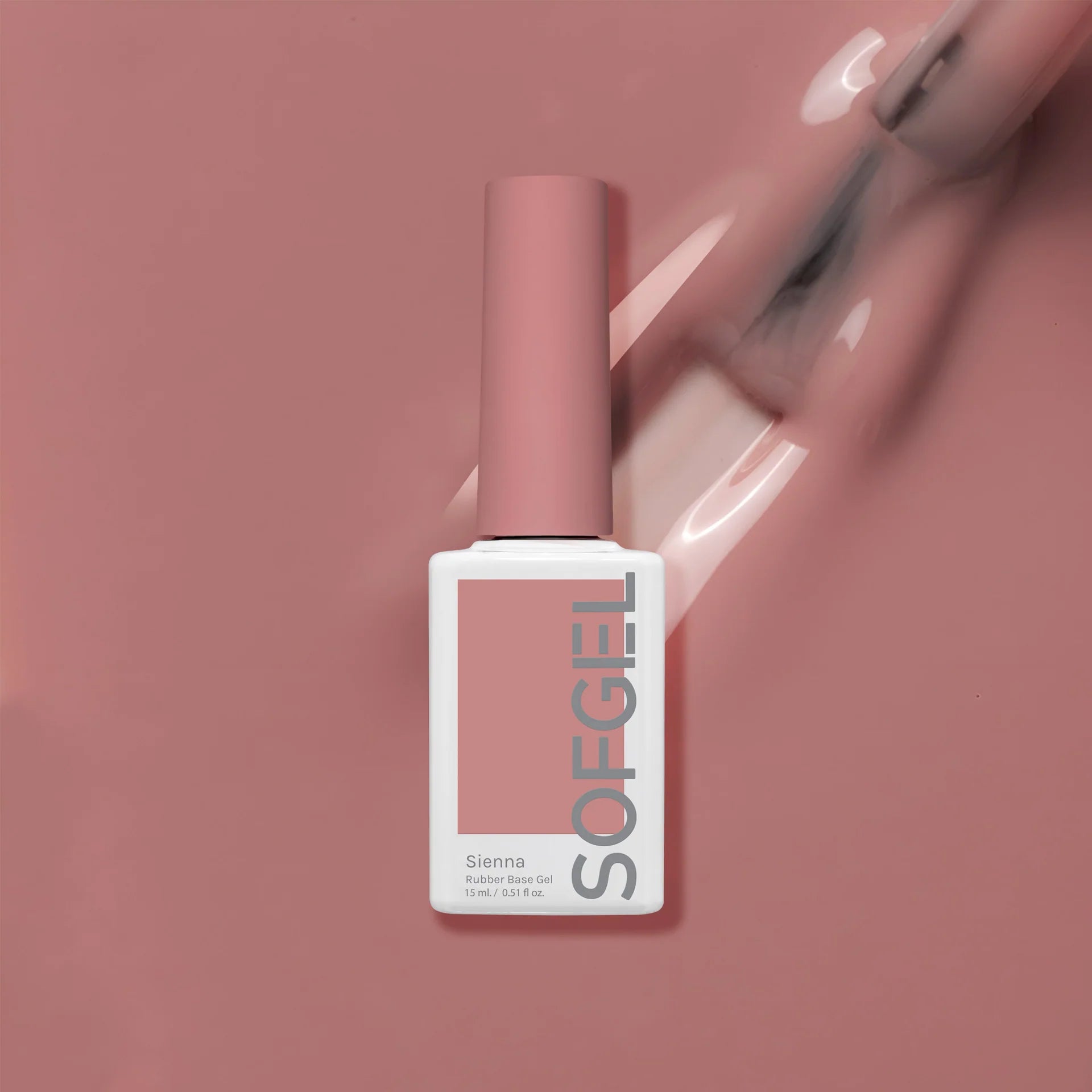 Sofgel - Nude Rubber Base Gel - Set of 6 Colors