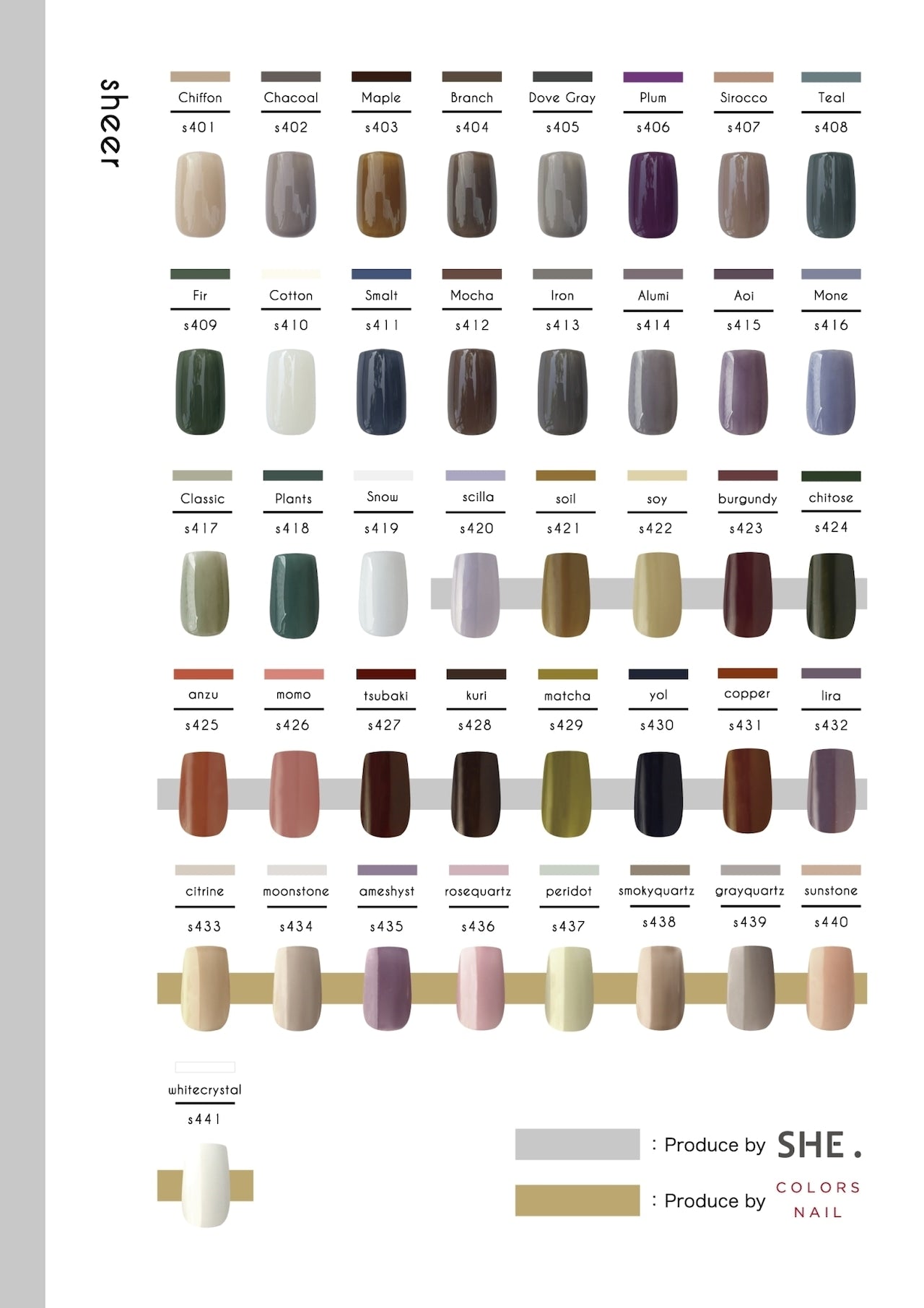 Lem - Color Gels Sheer Series