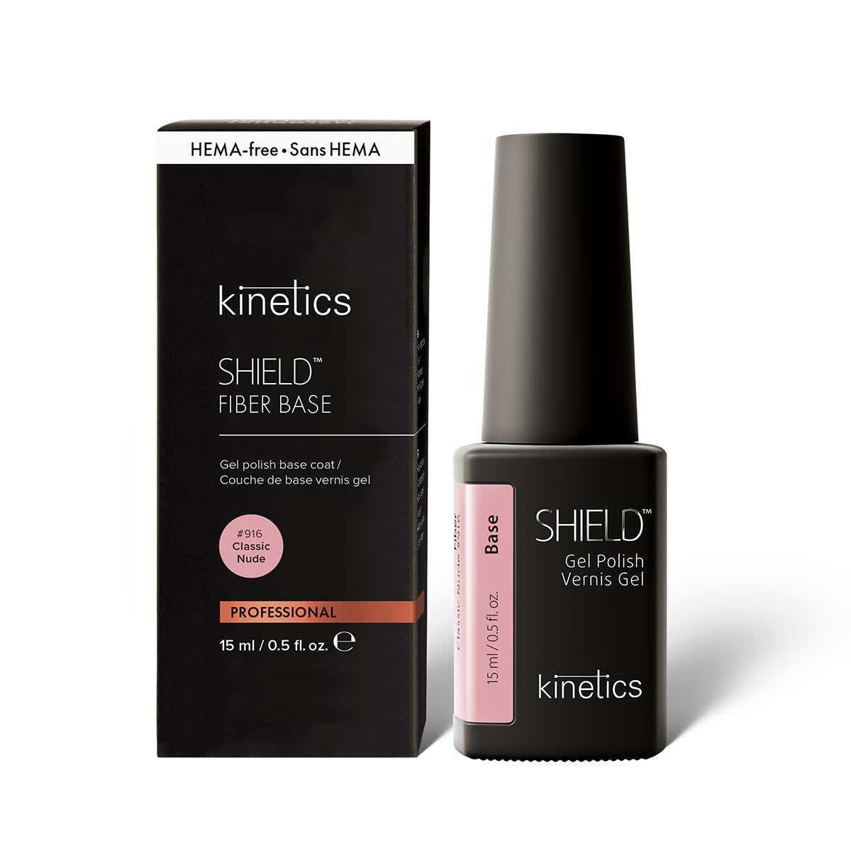 Kinetics - Shield Fiber Base #916 Classic Nude (15ml)