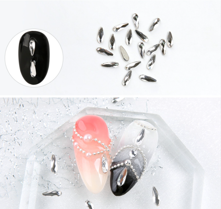 Jello Jello - SNS016 Waterdrop Gem Stone (30pcs)