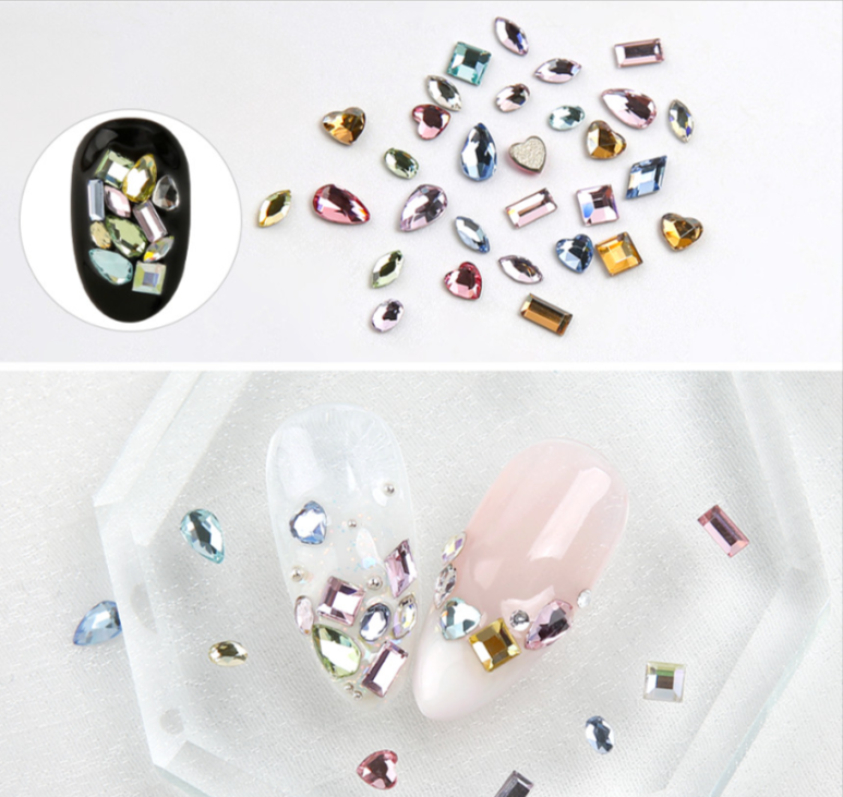 Jello Jello - SNS019 Assorted Gem Stone (30pcs)