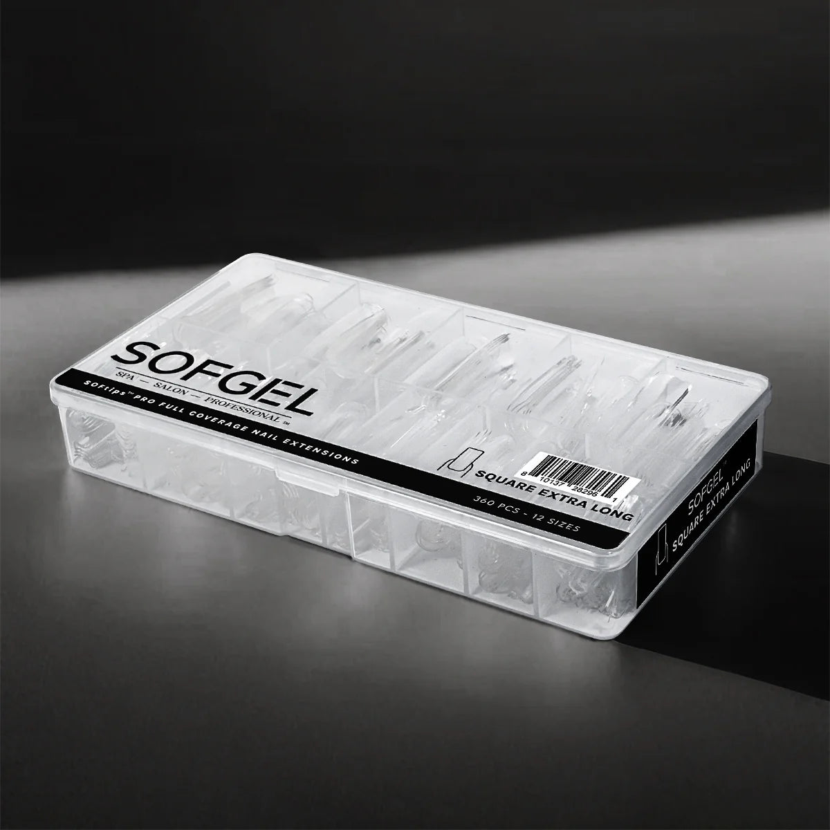 SOFTIPS PRO XII - Standard Square Extra Long (360pcs)
