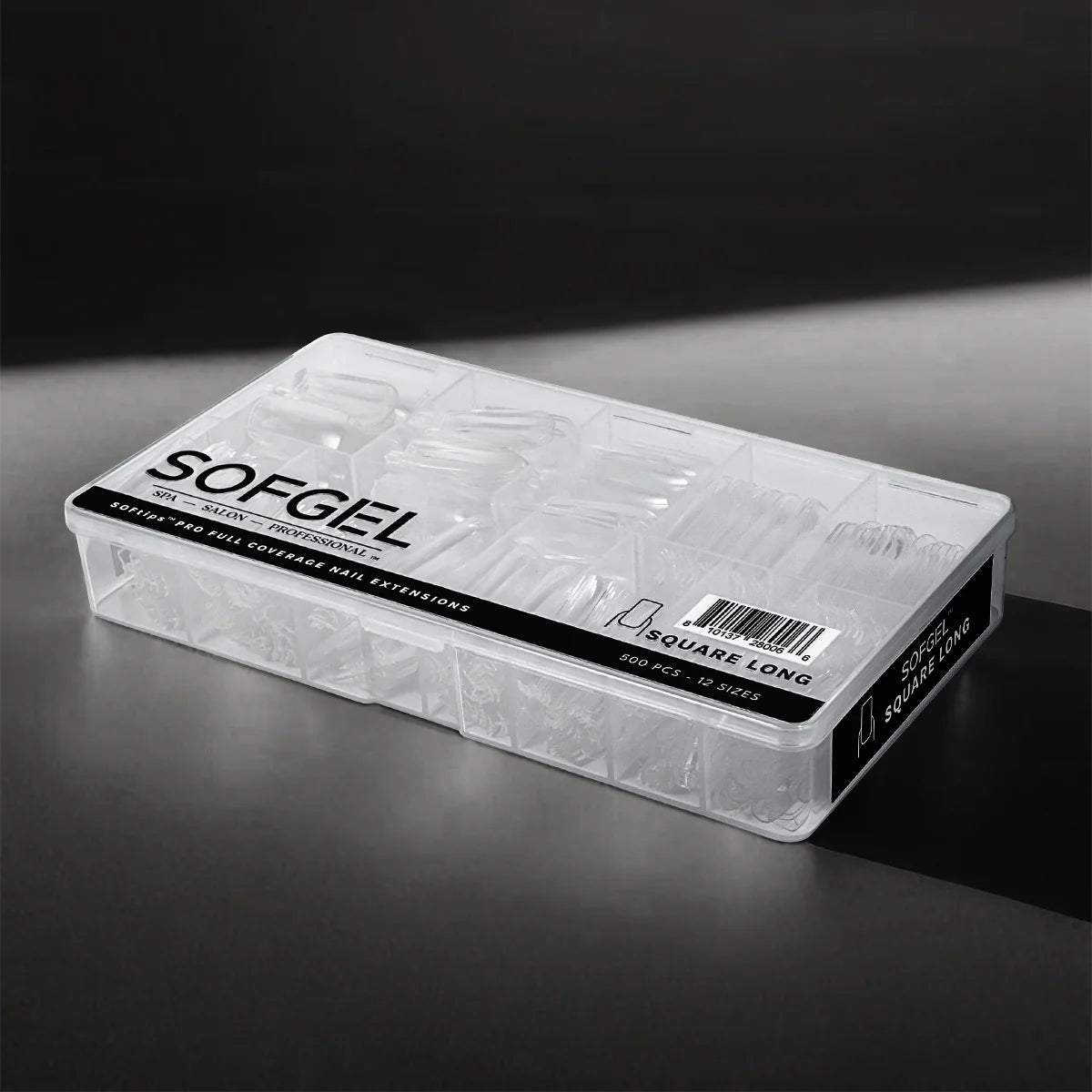 SOFTIPS PRO XII - Standard Square Long (500pcs)