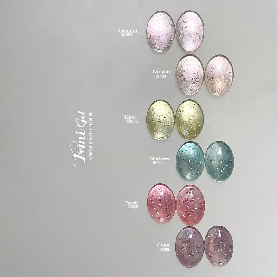 Tominail - Sparkling Water Magnet Gel Set