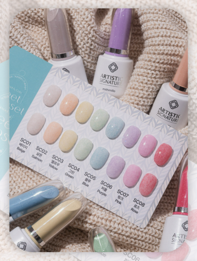 Mithmillo Signature Polish Gel Sweet Closet Knit Gels (8 Types SC01-SC08)