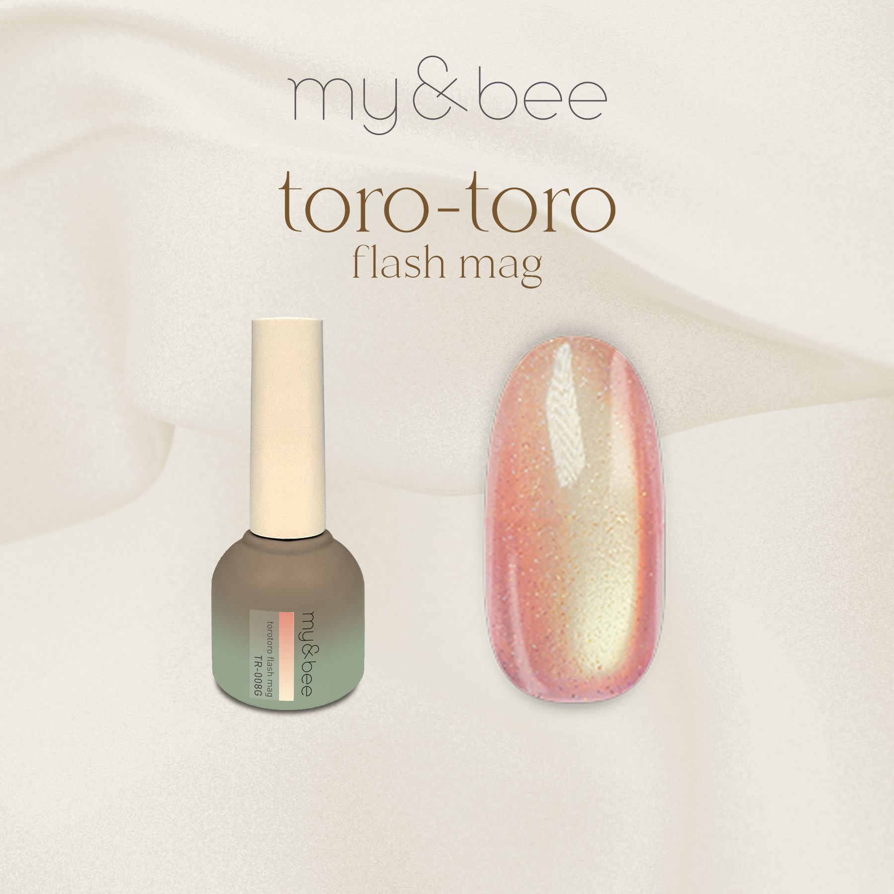 my&bee - Toro Toro Magnet Set (TR-001G to TR-012G)
