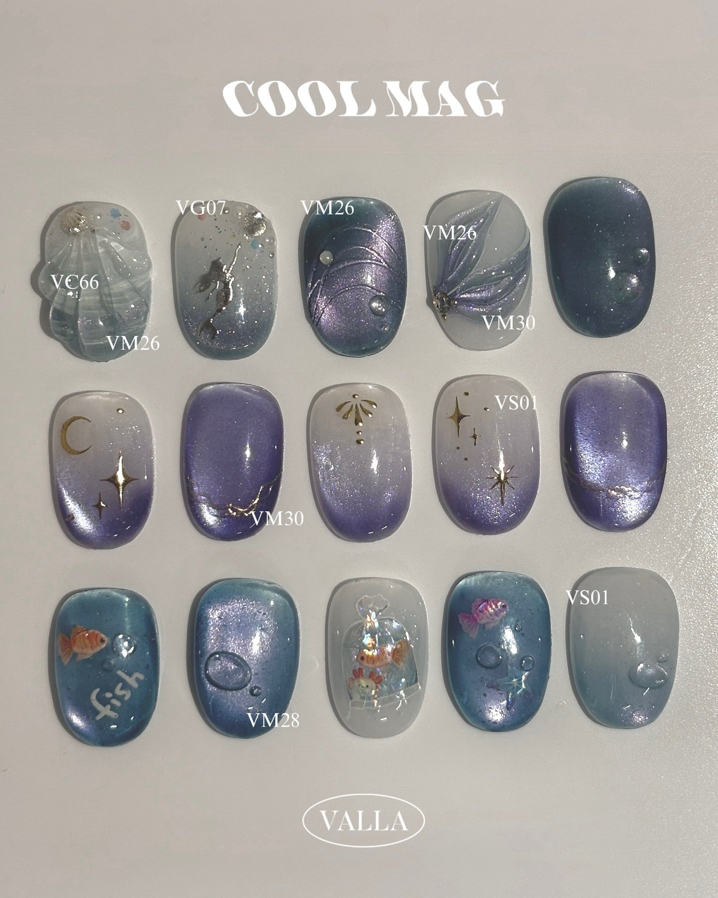 VALLA - Cool Mag Collection + Magnet