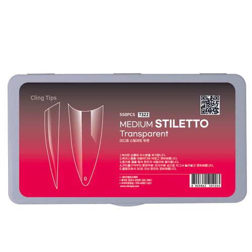 Viewgel - Cling Stiletto Tip Series (3 types)