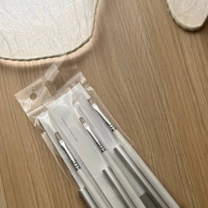 You and Me - Nail Brushes (White Handle)