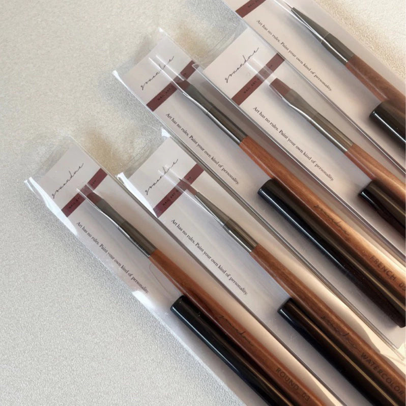 You and Me - Nail Brushes (Wooden Handle)