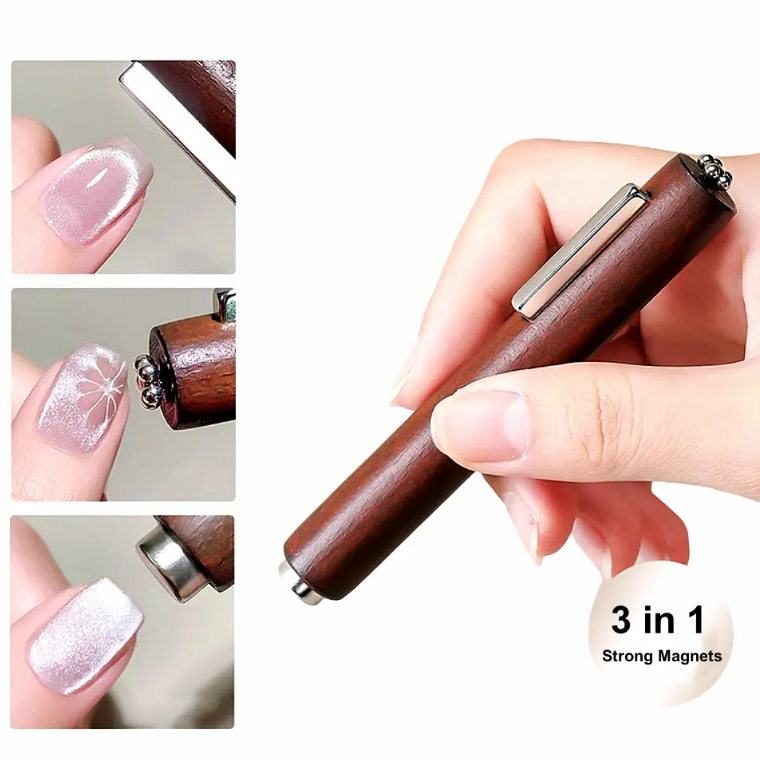 Sweetie's 3-In-1 Wooden Nail Magnet