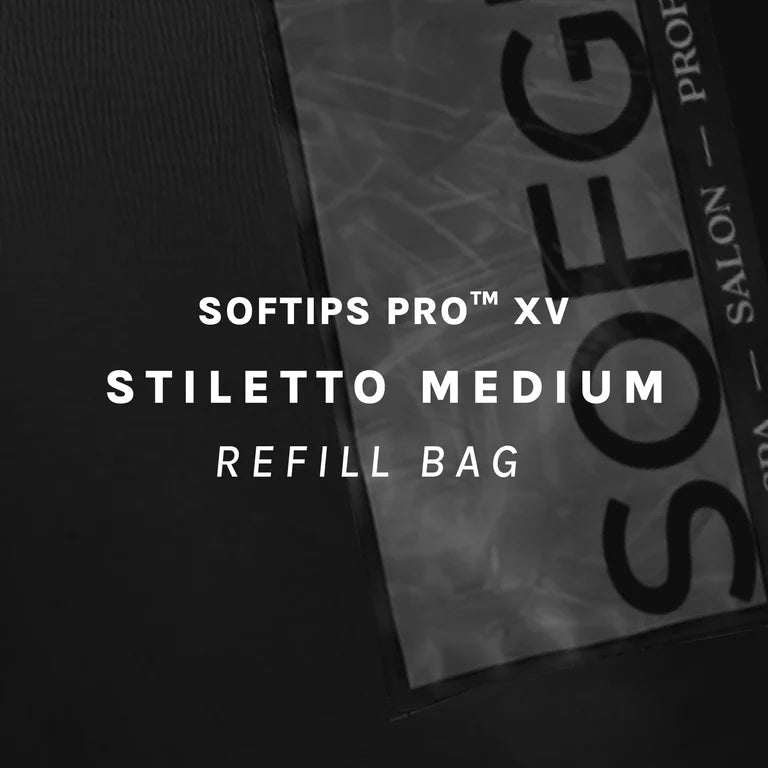 SOFGEL - SOFTIPS PRO XV Standard Stiletto Medium Refill Bag