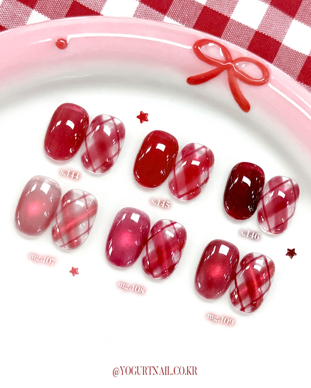 Yogurt Nail Kr. - Cherry Red