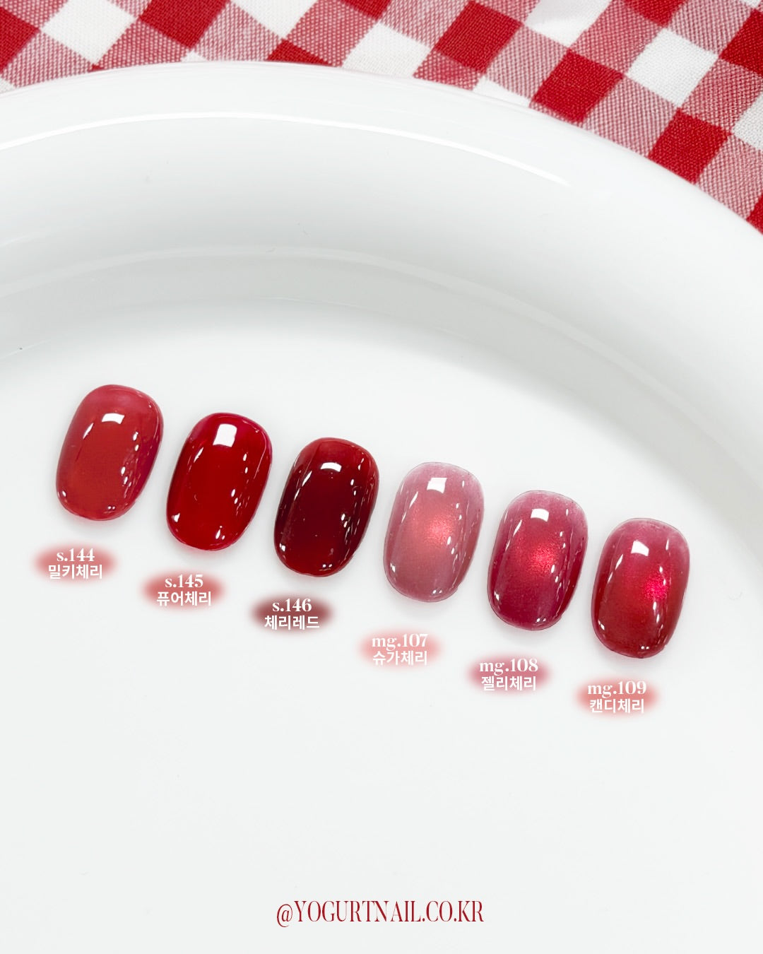 Yogurt Nail Kr. - Cherry Red