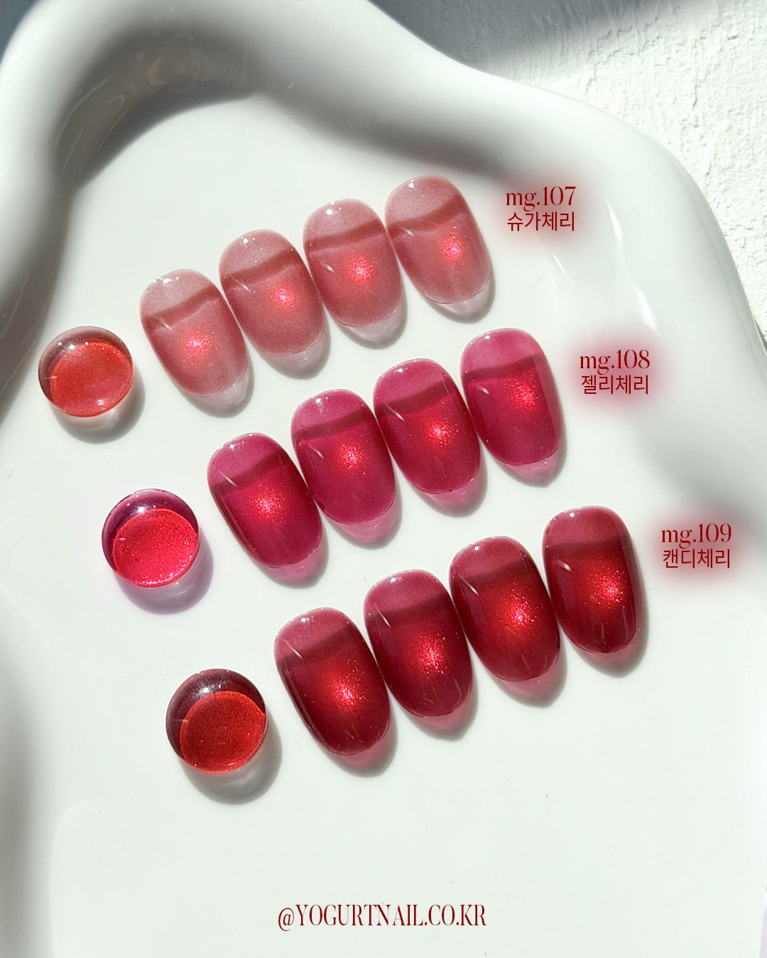 Yogurt Nail Kr. - Cherry Red