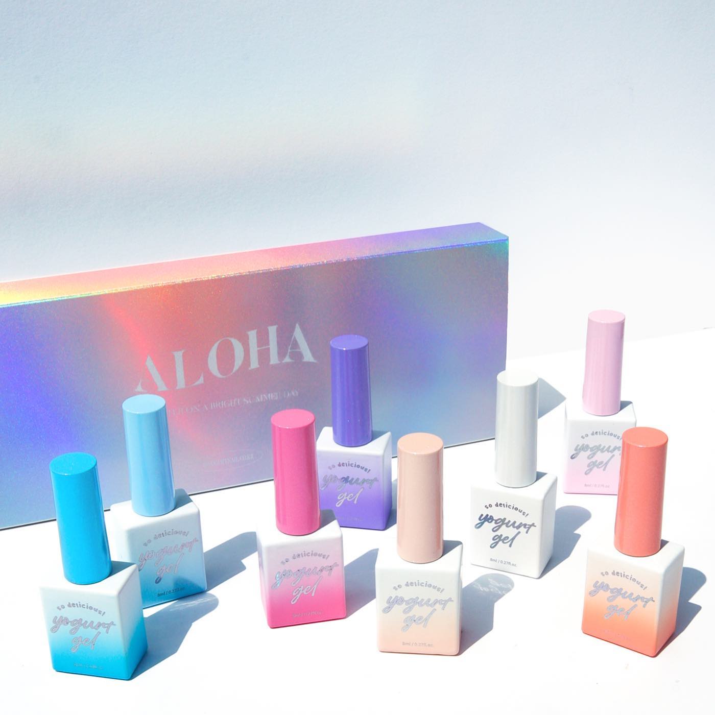 Yogurt Nail Glitter Collection Bundle + (Chart Board)